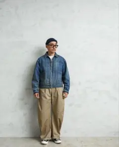 BEN DAVIS ワークパンツ ベージュ XLサイズのサムネイル