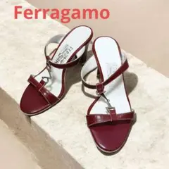 フェラガモ ガンチーニ サンダル 4C（約21.5cm）箱付き