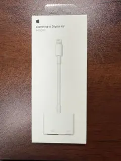 Apple Lightning Digital AVアダプタ純正 美品 HDMI