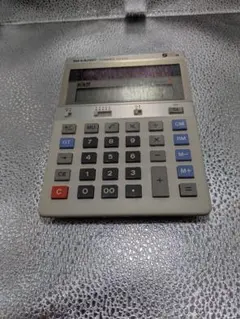 SHARP シャープ 昭和レトロ CS-2124A ソーラー電卓 12桁 - メルカリ