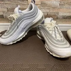 ナイキ エアマックス97 トリプルホワイト ウルフグレー