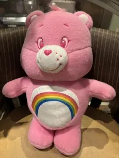 ピンクのケアベア ぬいぐるみ　BIG