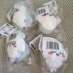 【ちいかわくじ】 モモンガだらけくじ E賞 マスコット もぐもぐ セット