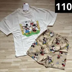 リトシー　ディズニー　ミッキー　ミニー　半袖　Tシャツ　ハーフパンツ　パジャマ