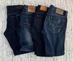 メンズデニム　4本まとめ売り