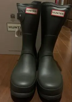 新品未使用】 HUNTER ORIGINAL SHORT ハンター レインブーツ