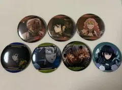 鬼滅の刃 缶バッジまとめ売り 冨岡義勇、不死川実弥、時透無一郎、甘露寺蜜璃