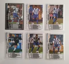 デポルティボ所属6選手　トレーディングカード