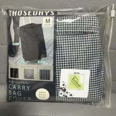 THOSEDAYS キャリーバッグカバー 千鳥格子 Mサイズ