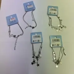 星型アクセサリー5つ