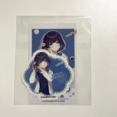 学マス あみあみオンラインくじ D賞 ステッカー＋ブロマイド 秦谷美鈴