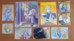 プロセカ 鏡音レン 色紙　カード　缶バッチ　特典　まとめ売り