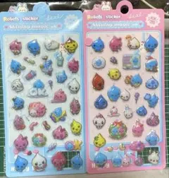 しずくちゃんぷくぷく立体シールセット 2シート