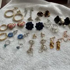 ヴィンテージ　リメイク　イヤリング　まとめ売り