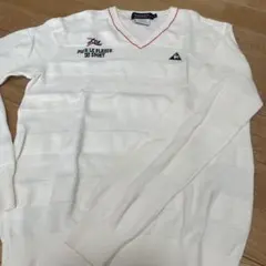 値下げしました！le coq sportif ゴルフセーター L ホワイト