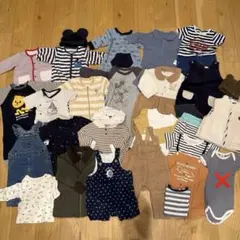 男の子　ベビー服　24点