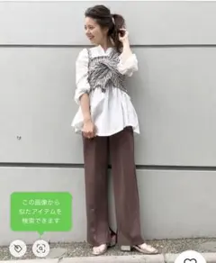 kastane ジャガードリボンビスチェのサムネイル