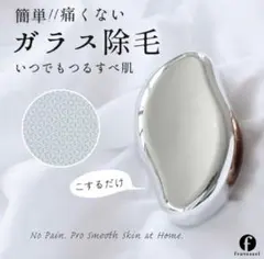 除毛パッド ナノガラス シルバー