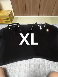 VIOLA RUMORE ポロシャツ ブラック XL 2枚セットのサムネイル