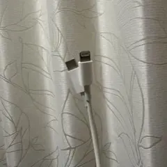 USB-C to Lightning 充電ケーブル ホワイト 1.0m