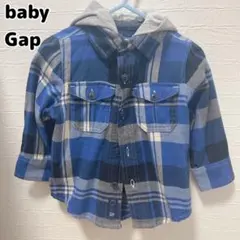 ベビーギャップ　チェックシャツ　80㎝