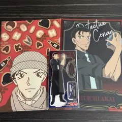 名探偵コナン　赤井秀一　バーテンダー　クリアファイル　アクスタ　セット