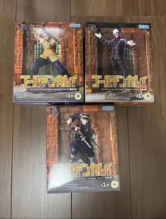 ゴールデンカムイ XrossLinkフィギュア 3種　新品未開封品