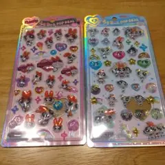 【新品】パワーパフガールズ　うるちゅるPOPシール　2枚セット　正規品