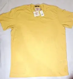 【新品タグ付】ブルックスブラザーズ RedFleece VネックTシャツ 黄 Lのサムネイル