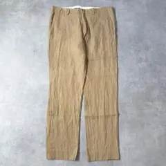 J.CREW W32 リネン スラックス 古着 00s ベージュ 21536のサムネイル