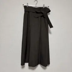UNRELISH ダークブラウン フレアスカートのサムネイル
