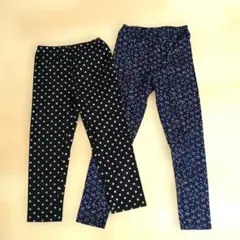 UNIQLO KIDS レギンス 140cm 2点セット