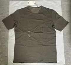 UNIQLO and LEMAIRE スーピマコットンクルーネックT カーキ L