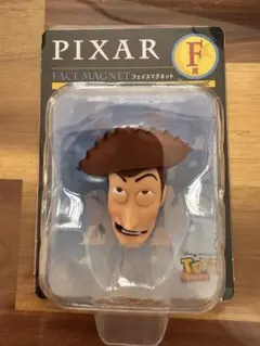 ハッピーくじ　一番くじ ピクサー 2025 F賞 フェイスマグネット ウッディ