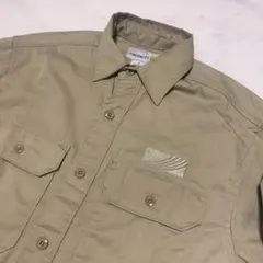 【当日・翌日発送】 Carhartt ワークシャツ　カーキ　ベージュ