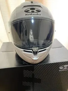 KABUTO/エアロブレード6 Lサイズ ホワイト ヘルメット ピンロック付きのサムネイル