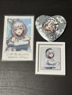 ホロライブ 白銀ノエルグッズ　ポップアップ、きゅるるん、グランドレセプション