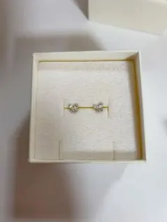 AHKAHブラン K18シャボンハートピアス廃盤品 - メルカリ