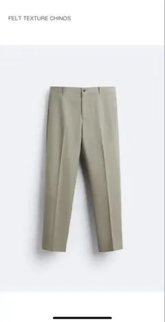 ZARA Felt Texture Chinos サイズEU38(JP30)
