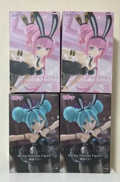 初音ミク　巡音ルカ　BiCute Bunnies Figure