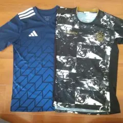adidas アスレタ 幾何学模様 Tシャツ 160cm 2枚セット 美品