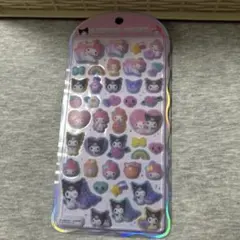 正規品My Melody & Kuromi COTTON PUFFYシール
