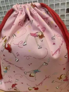 お着替え袋　体操服袋　上履き入れ　巾着袋　ハンドメイド　女の子　　プリンセス
