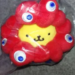 【新品お顔厳選！】サンリオミャクミャクノーマル　ポムポムプリン　カラビナ