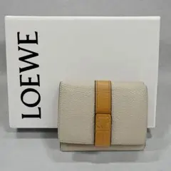 ⭐️美品⭐️ ロエベ アナグラム 三つ折り財布 トライフォールドウォレット