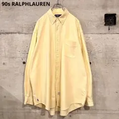 90s RALPHLAUREN ラルフローレン シャツ BIGOXFORD BD