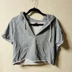 DaTuRa 半袖パーカー グレー系 F