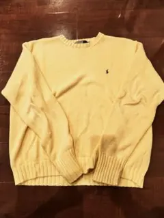 Polo by Ralph Lauren クルーネックセーター イエロー