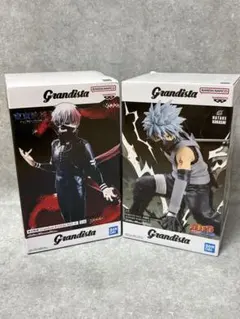 Grandista NARUTO カカシ 東京喰種 金木研 フィギュア2種セット - メルカリ