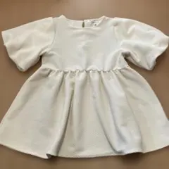 AMERICAN HOLIC パフスリーブ ペプラムチュニック Mサイズのサムネイル